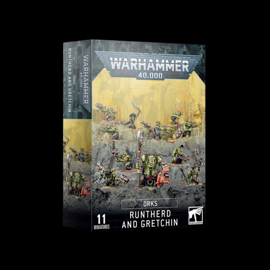 Warhammer 40K Orks Runtherd And Gretchin