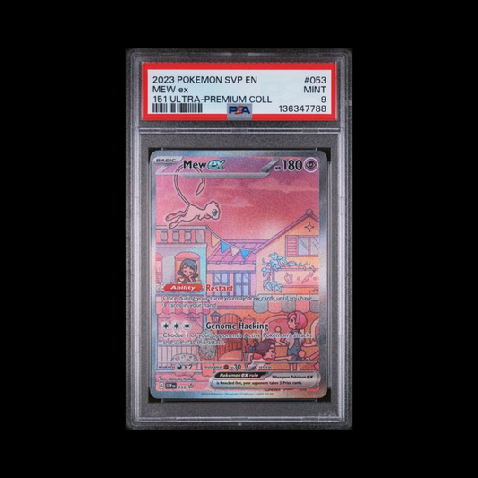 Pokemon Slab Mew EX 053 PSA 9 Mint 2023