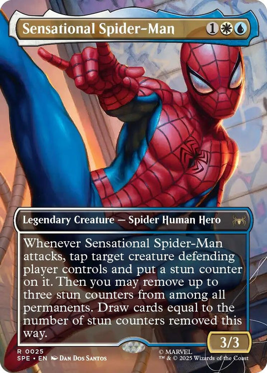 Sensational Spider-Man (Borderless) (25) (SPE)