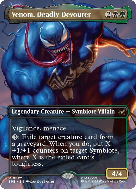 Venom, Deadly Devourer (Borderless) (22) (SPE)