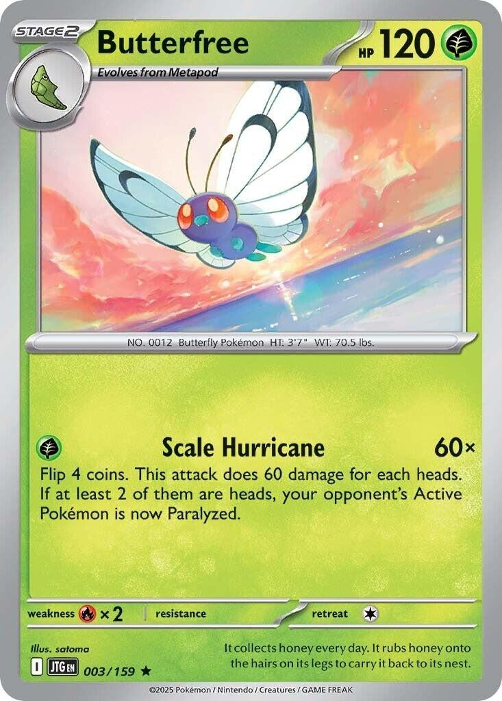Butterfree (003/159) (JTG)