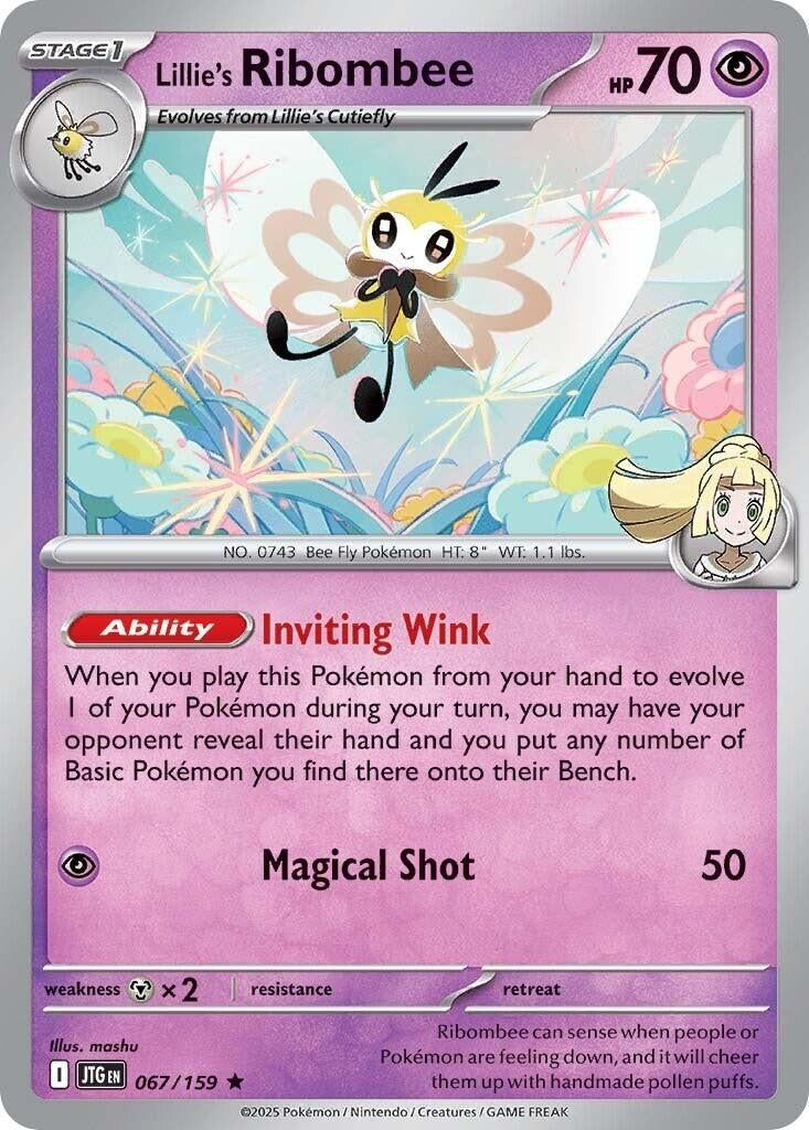 Lillie's Ribombee (067/159) (JTG)