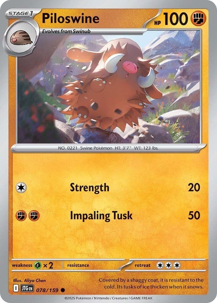 Piloswine (078/159) (JTG)