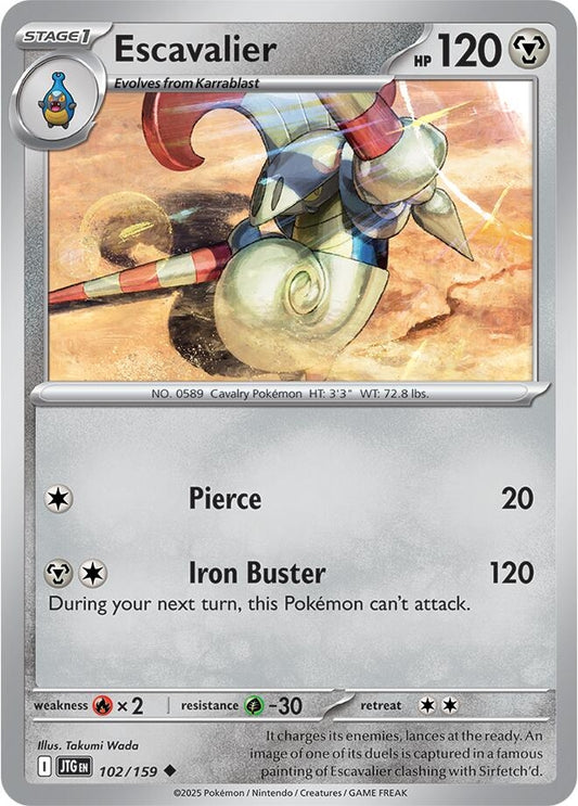 Escavalier (102/159) (JTG)