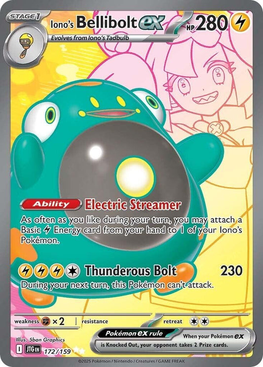 Iono's Bellibolt ex (172/159) (JTG)