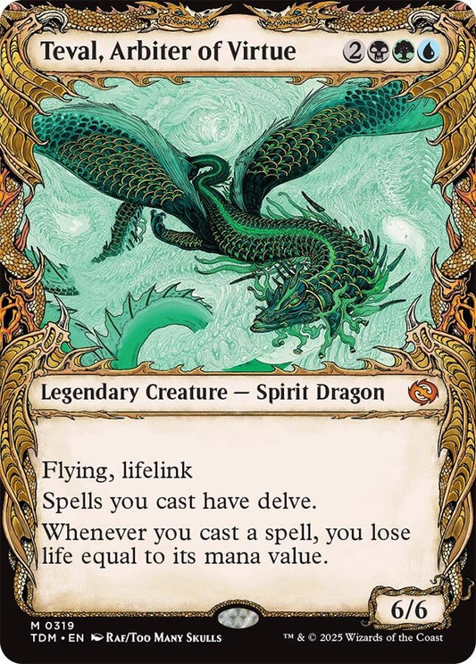 Teval, Arbiter of Virtue (Showcase) (319) (TDM)