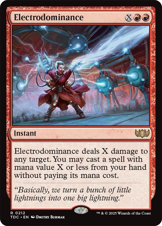 Electrodominance (212) (TDC)