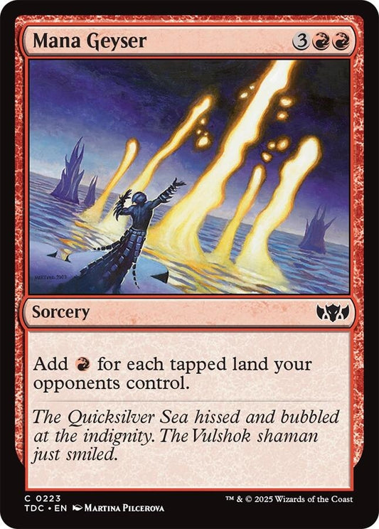Mana Geyser (223) (TDC)