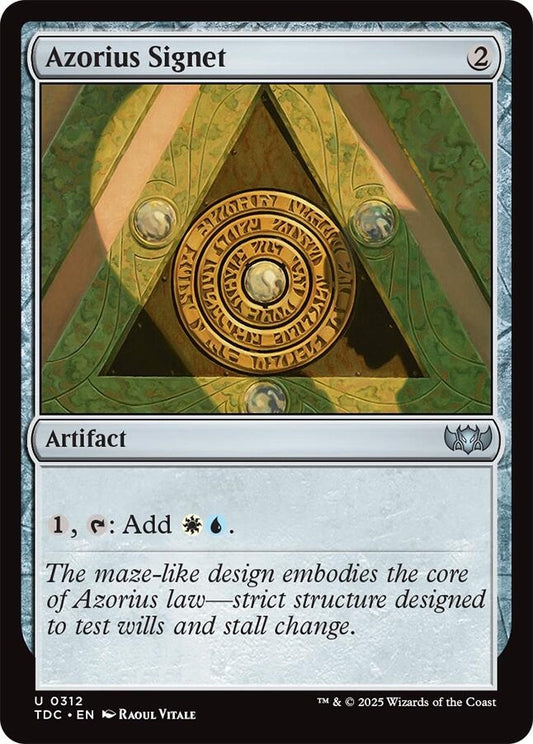 Azorius Signet (312) (TDC)