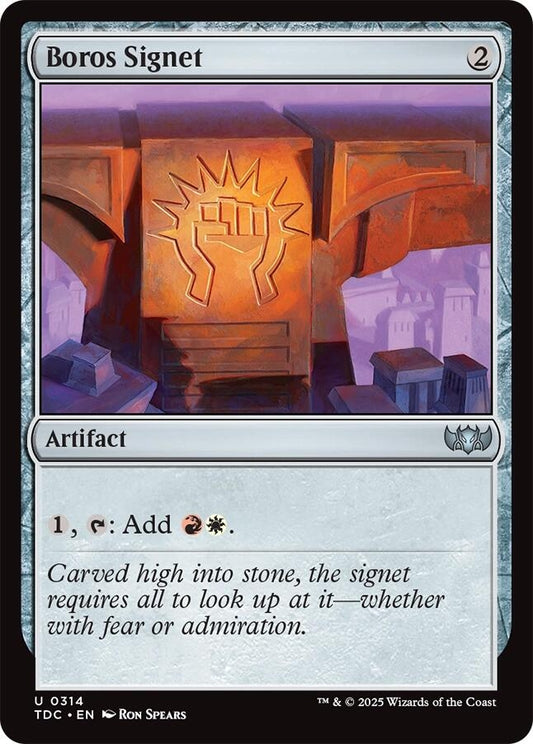 Boros Signet (314) (TDC)