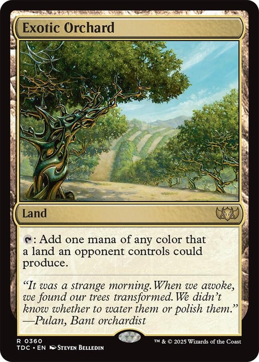 Exotic Orchard (360) (TDC)