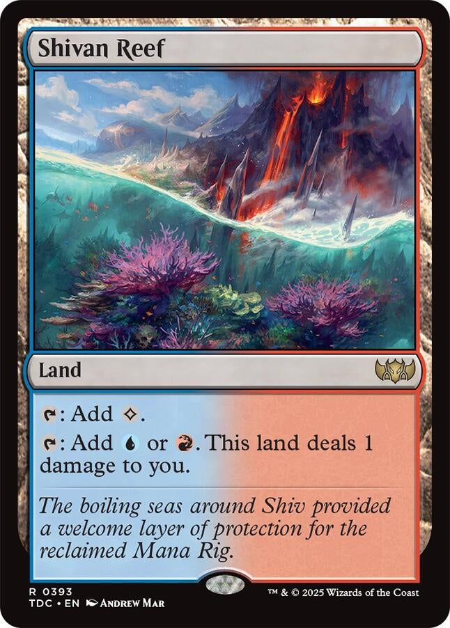 Shivan Reef (393) (TDC)