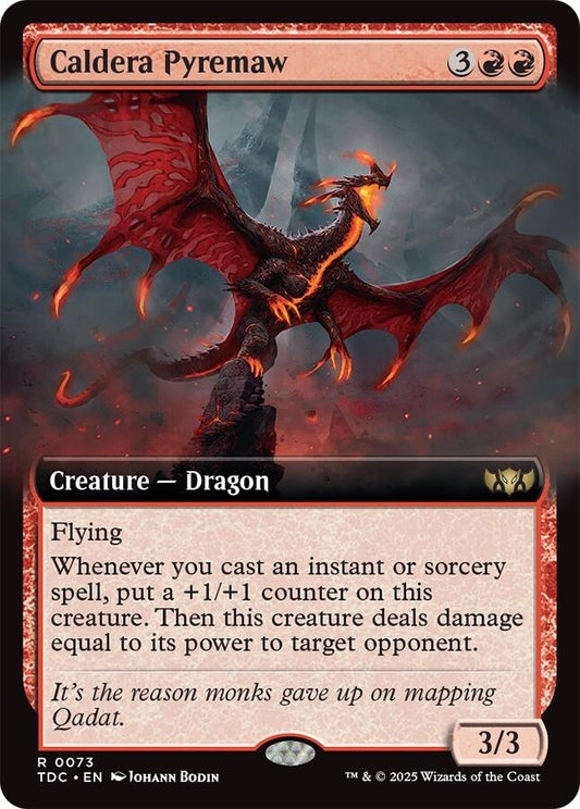 Caldera Pyremaw (Extended Art) (73) (TDC)