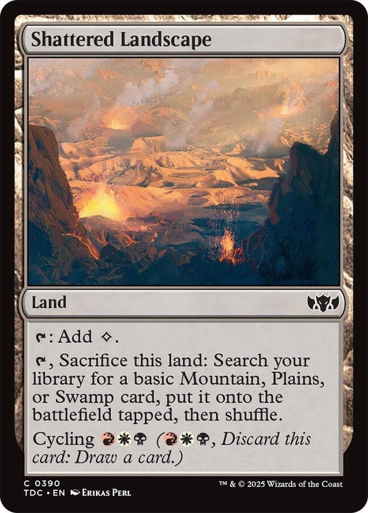 Shattered Landscape (390) (TDC)