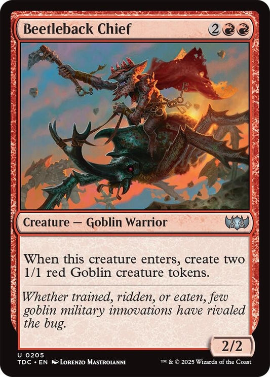 Beetleback Chief (205) (TDC)