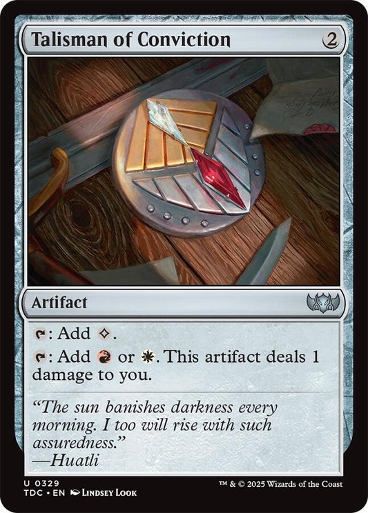 Talisman of Conviction (329) (TDC)