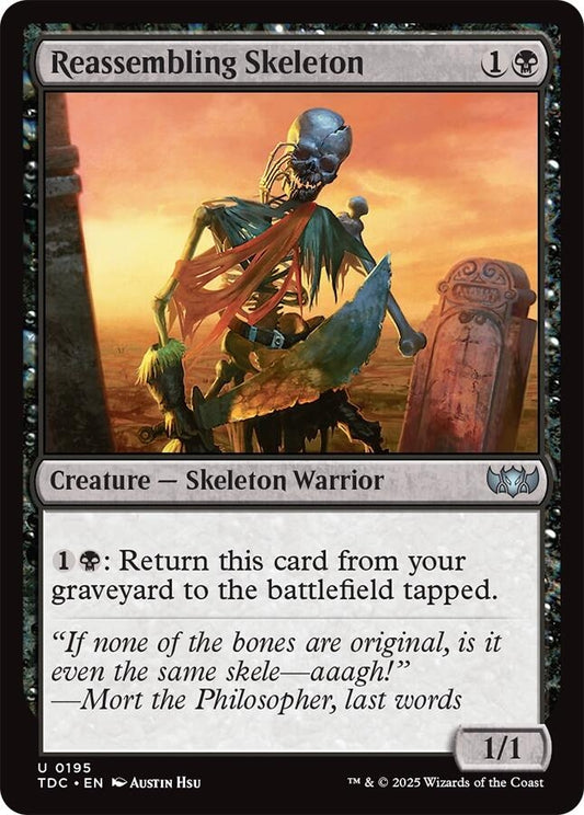Reassembling Skeleton (195) (TDC)