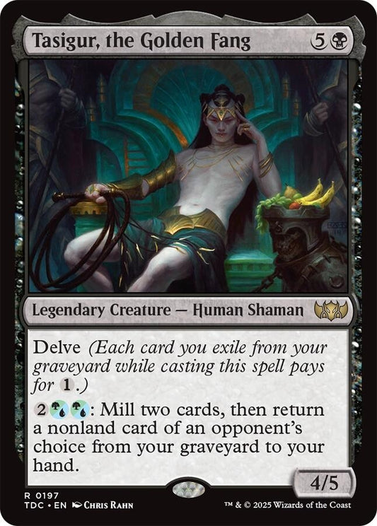 Tasigur, the Golden Fang (197) (TDC)