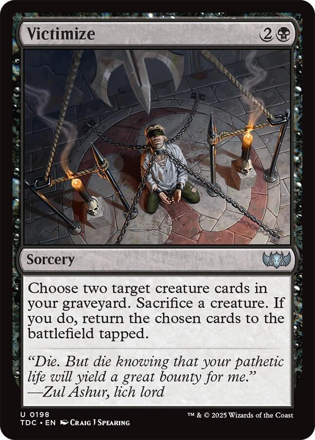 Victimize (198) (TDC)