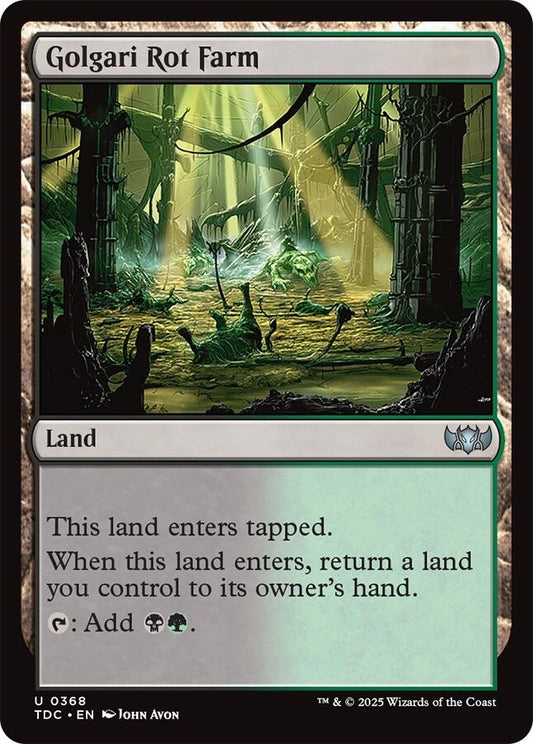 Golgari Rot Farm (368) (TDC)