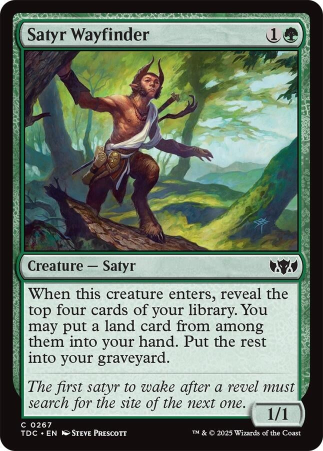 Satyr Wayfinder (267) (TDC)