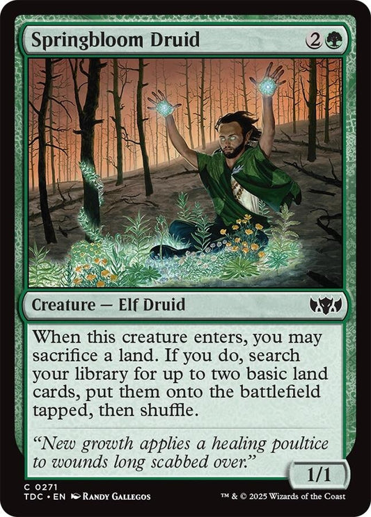 Springbloom Druid (271) (TDC)