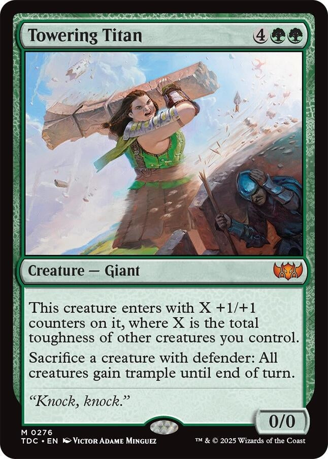 Towering Titan (276) (TDC)
