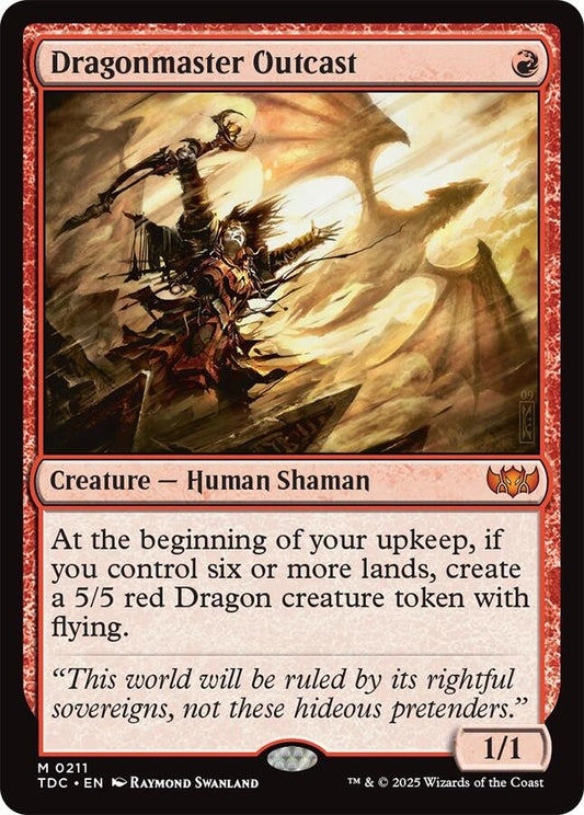 Dragonmaster Outcast (211) (TDC)