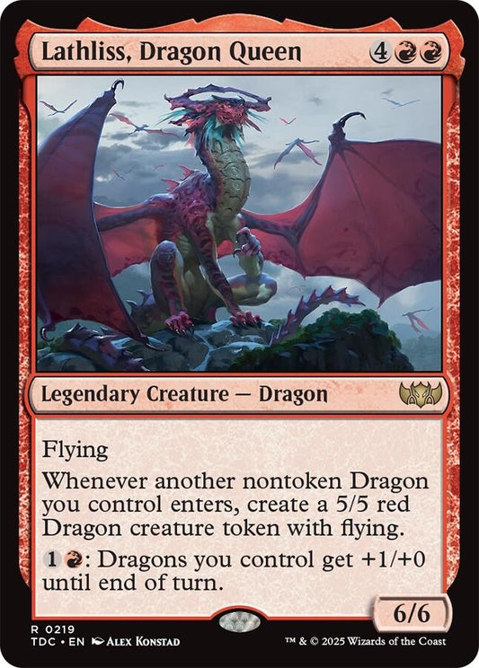 Lathliss, Dragon Queen (219) (TDC)