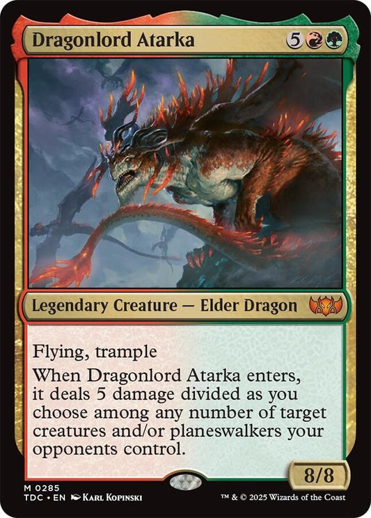 Dragonlord Atarka (285) (TDC)