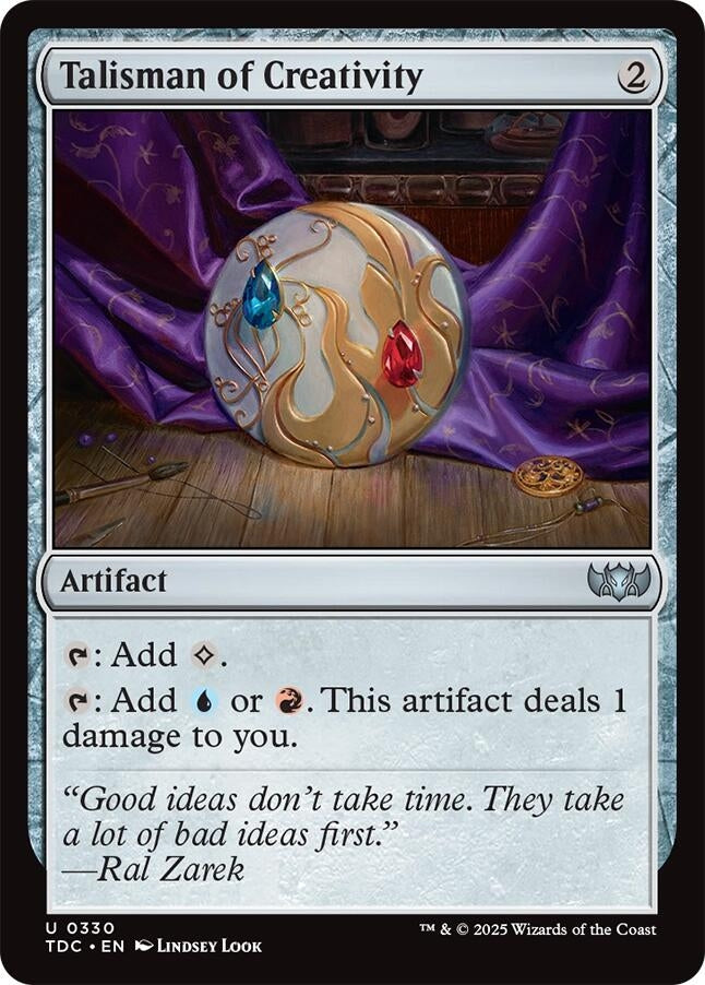 Talisman of Creativity (330) (TDC)