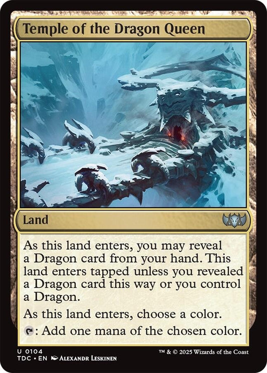 Temple of the Dragon Queen (104) (TDC)