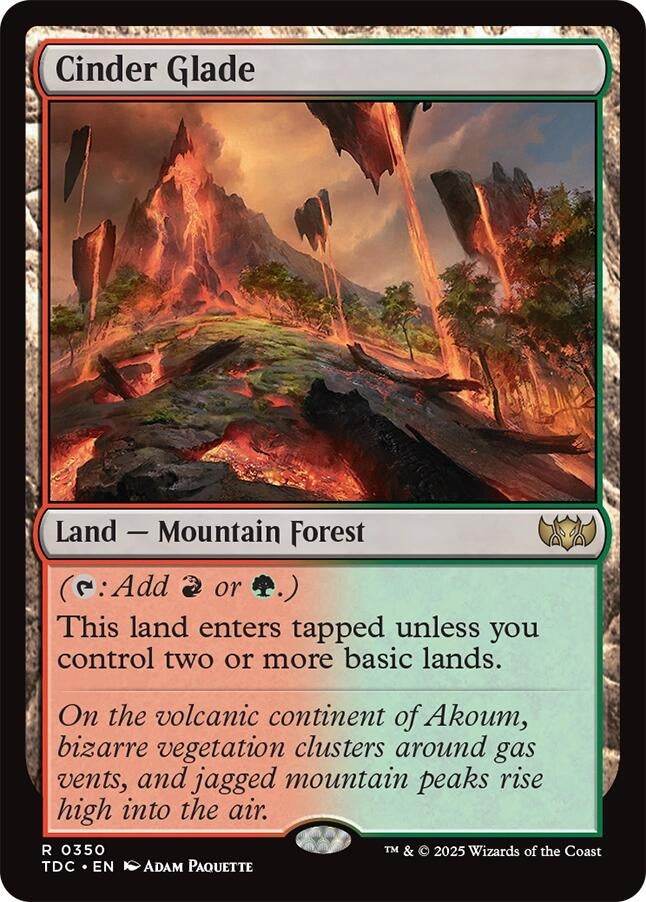 Cinder Glade (350) (TDC)