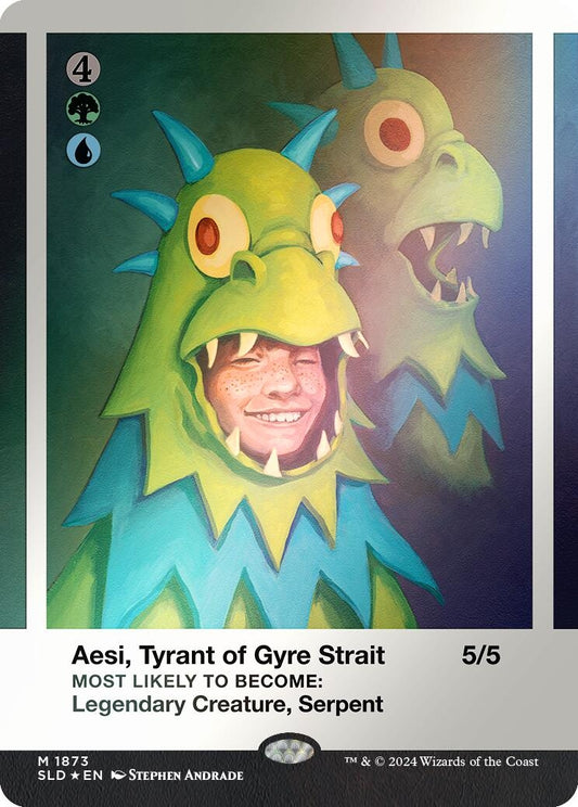 Aesi, Tyrant of Gyre Strait (Rainbow Foil) (1873) (SLD)
