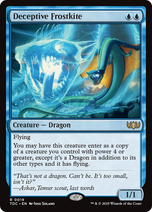 Deceptive Frostkite (19) (TDC)