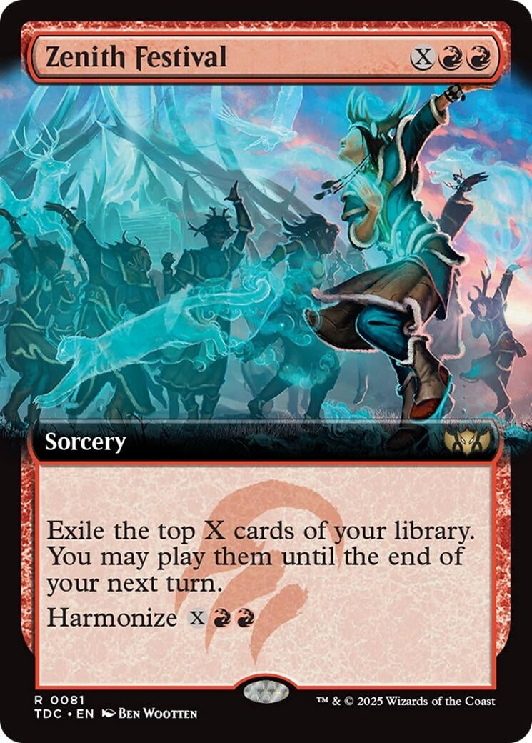 Zenith Festival (Extended Art) (81) (TDC)