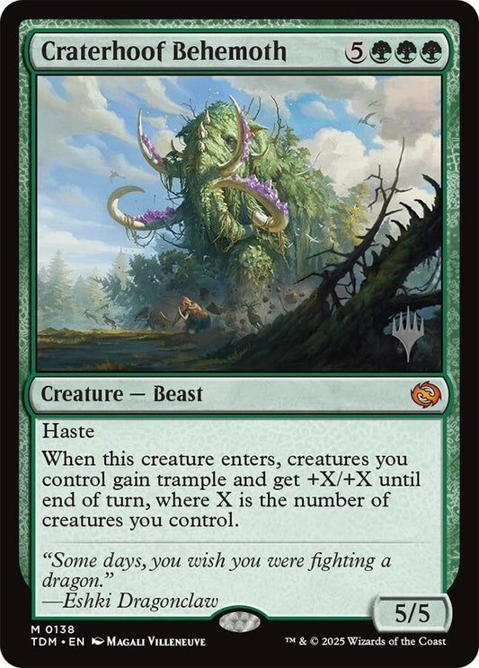 Craterhoof Behemoth (138) (PPTDM)