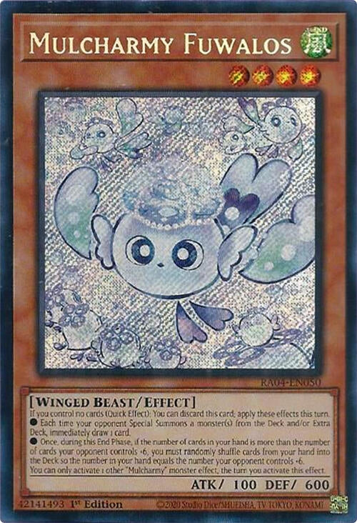 Mulcharmy Fuwalos (Secret Rare) (RA04-EN050) (RA04)