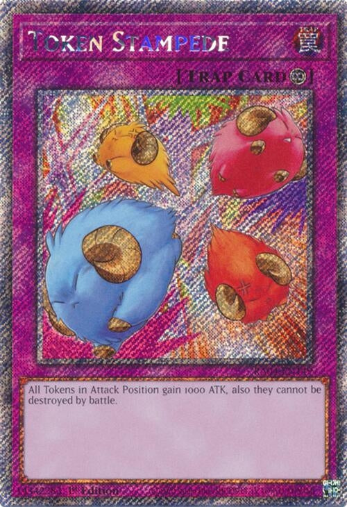 Token Stampede (Platinum Secret Rare) (RA04-EN149)