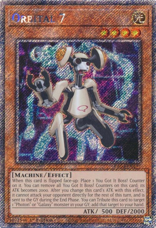 Orbital 7 (Platinum Secret Rare) (RA04-EN197)
