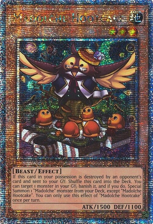 Madolche Hootcake (Quarter Century Secret Rare) (RA04-EN206)