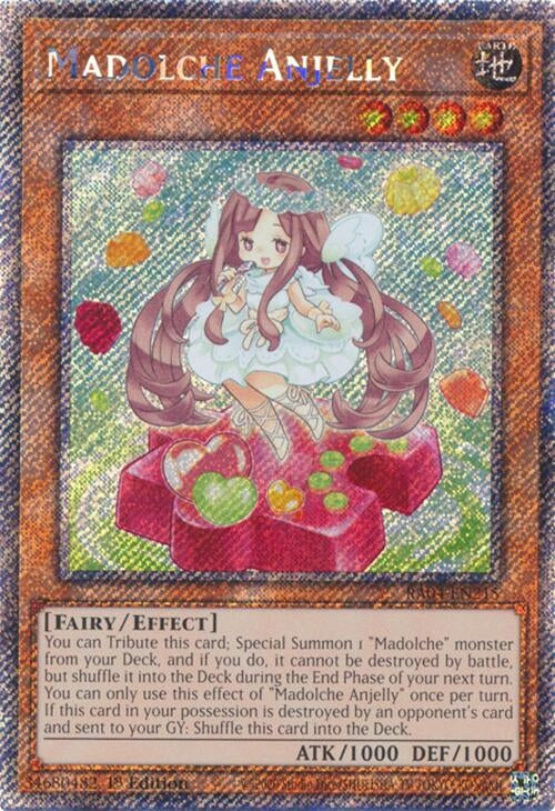 Madolche Anjelly (Platinum Secret Rare) (RA04-EN215)