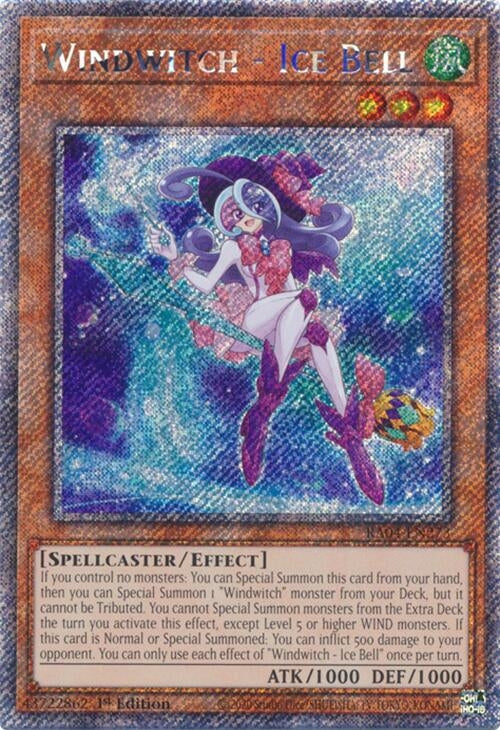 Windwitch - Ice Bell (Platinum Secret Rare) (RA04-EN273)