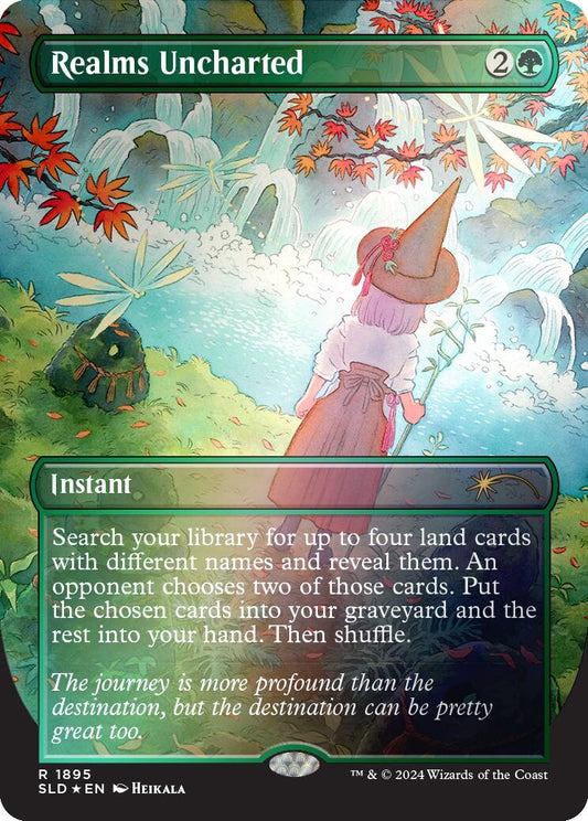 Realms Uncharted (Rainbow Foil) (1895) (SLD)