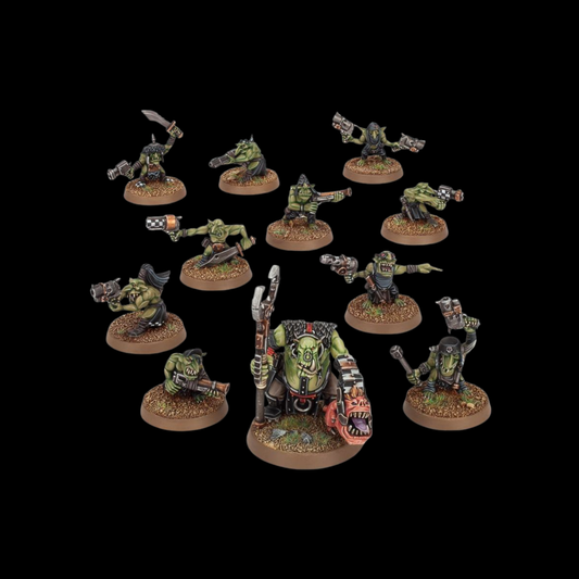 Warhammer 40K Orks Runtherd And Gretchin
