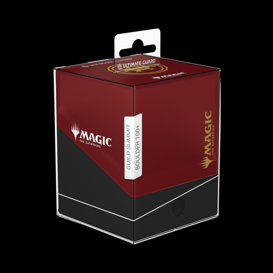 Ultimate Guard Deck Case Boulder 100+ MTG Guild Summit Rakdos