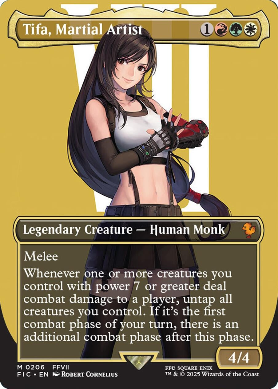Tifa, Martial Artist (Borderless) (206) (FIC)