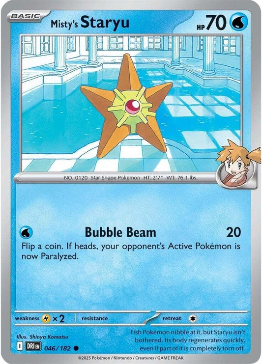Misty's Staryu (046/180) (DRI)
