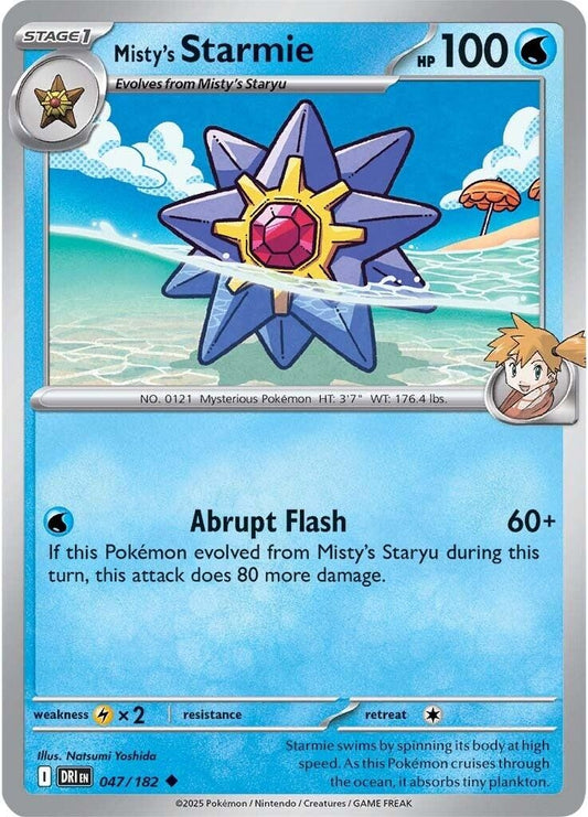 Misty's Starmie (047/182) (DRI)