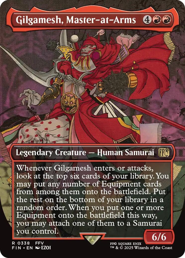 Gilgamesh, Master-at-Arms (Borderless) (338) (FIN)